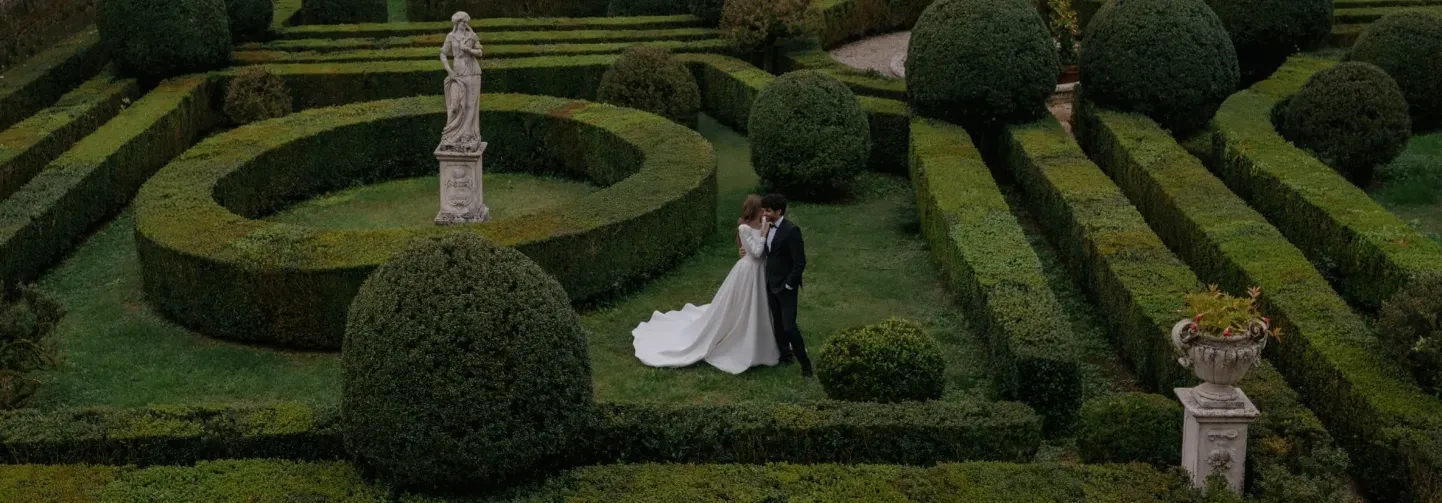 Photo of Models wearing bridal collection gowns