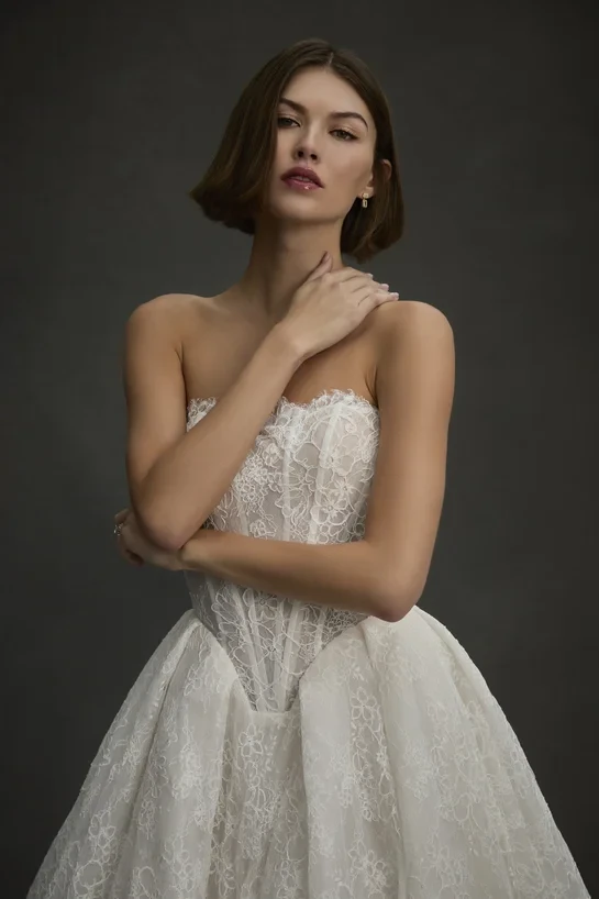Photo of Model wearing a Allure Bridals gown
