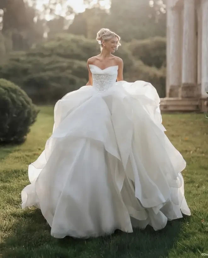 Photo of Model wearing a Disney Fairytale by Allure gown