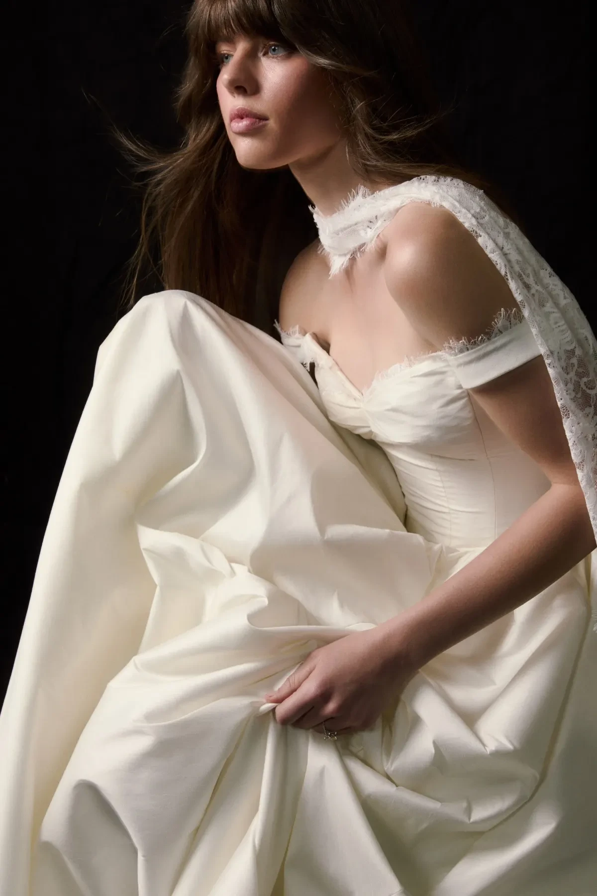 Photo of Model wearing a Watters gown