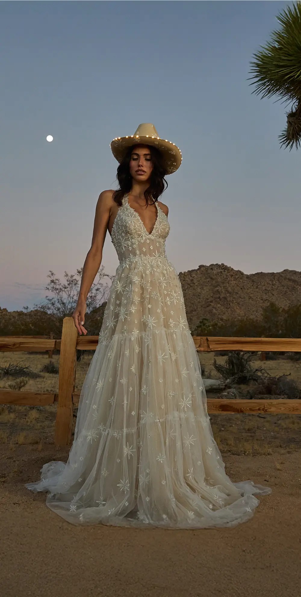 Photo of Models wearing bridal collection gowns