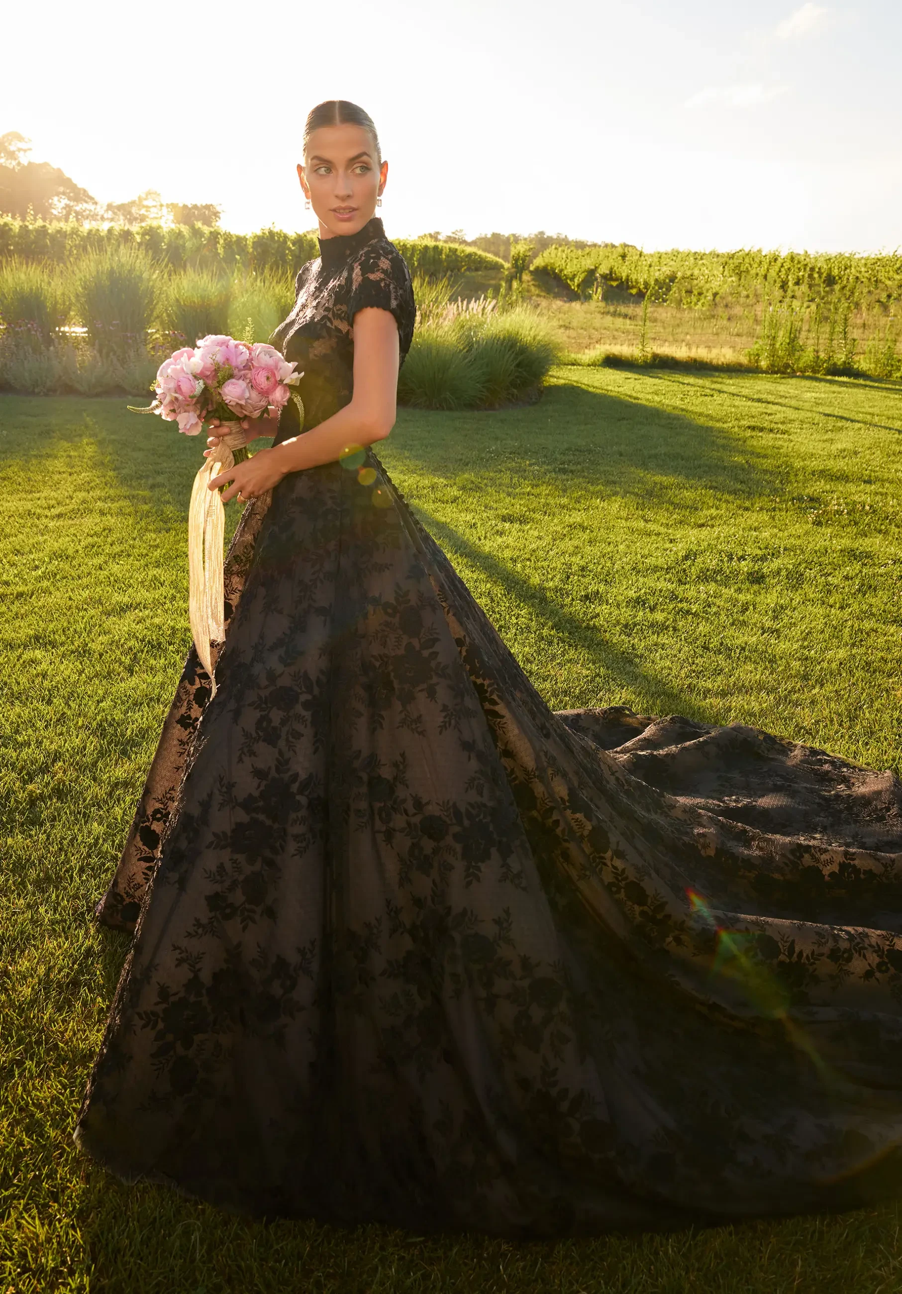 Black Wedding Dresses at Fantasy Bridal | Utah&#39;s Largest Selection. Mobile Image