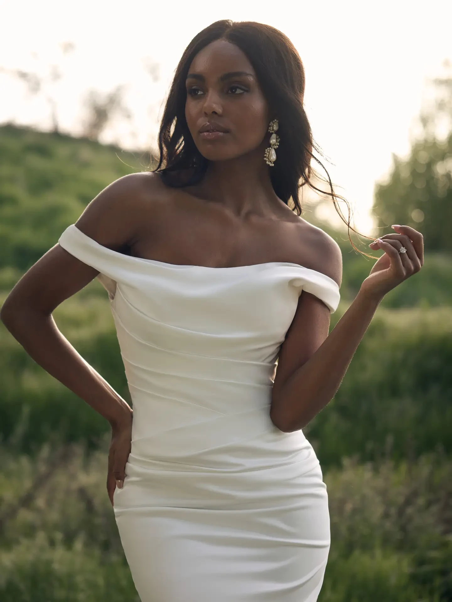 Wedding Dresses Under $1,500. Mobile Image