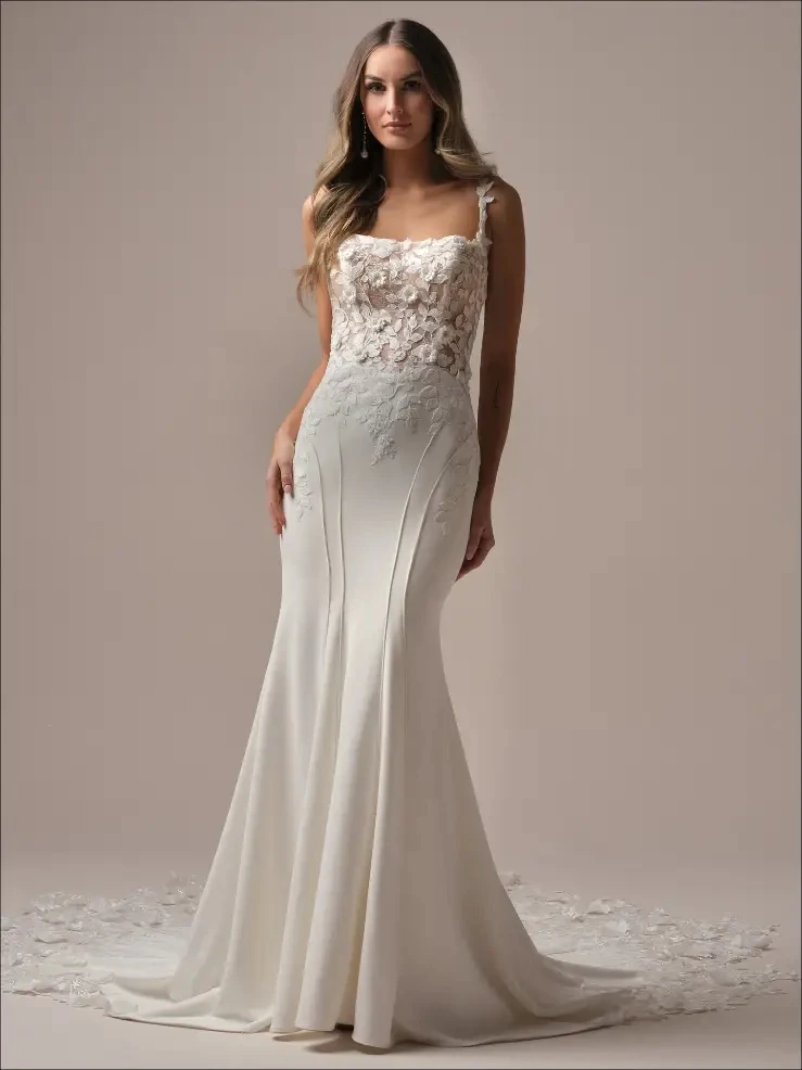 Photo of Model wearing a Fall Collection Gown