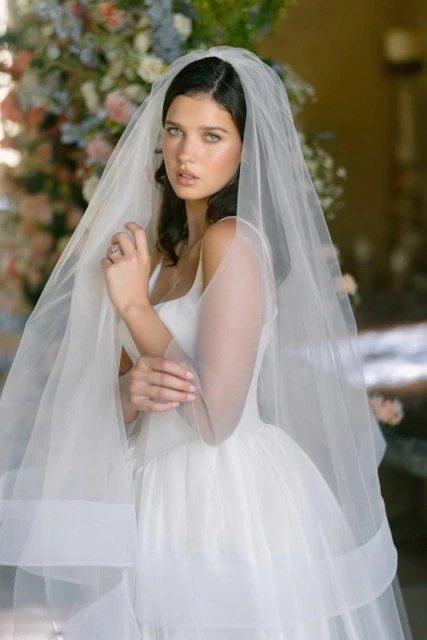 Photo of Model wearing a Allure Bridals gown