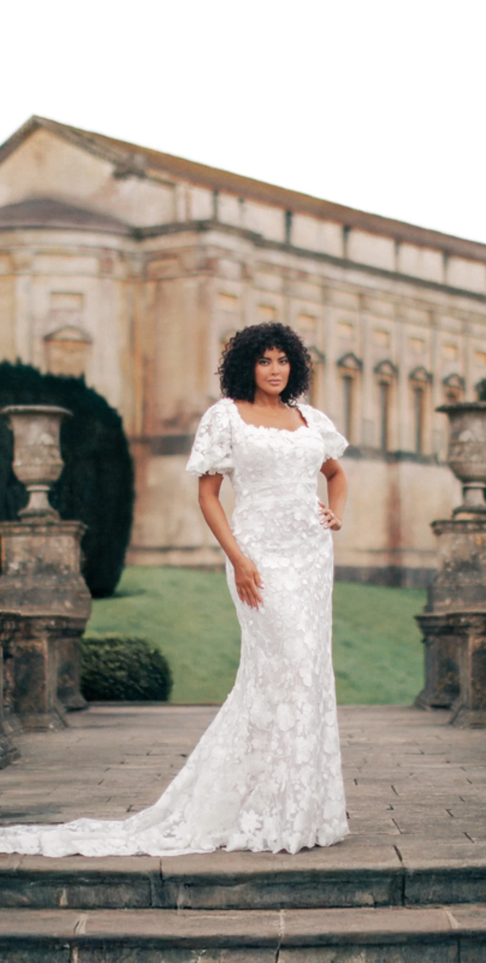Photo of Models wearing bridal collection gowns