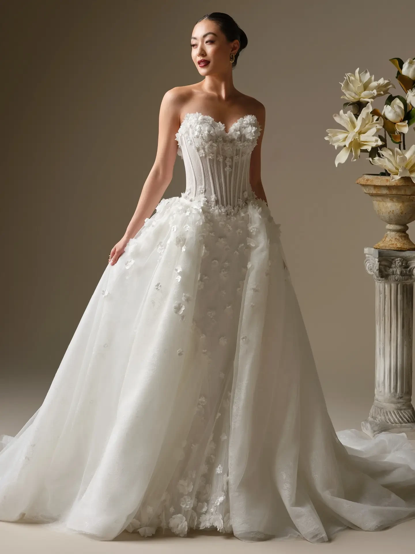 Sottero and Midgley Lace A-Line Gown