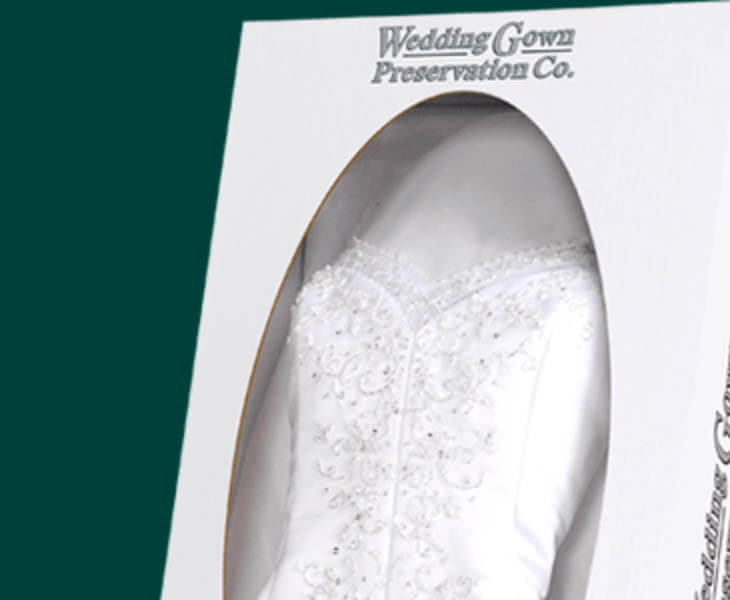 wedding gown preservation company