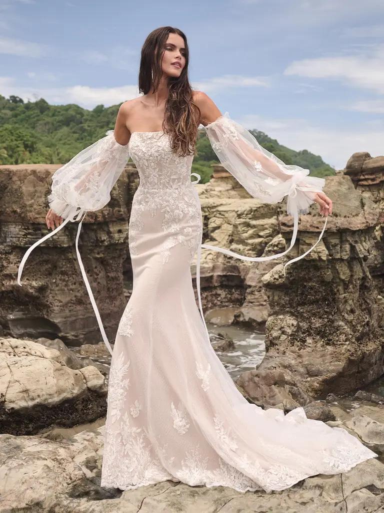 Sottero and Midgley Lace A-Line Gown