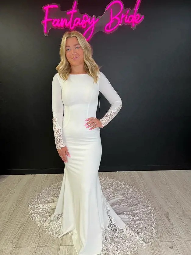 Dream Collection Lace Long Sleeved Dress