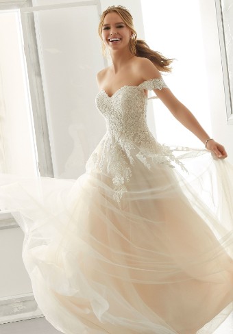 Morilee 135186 #1 Ivory/Nude/Honey thumbnail