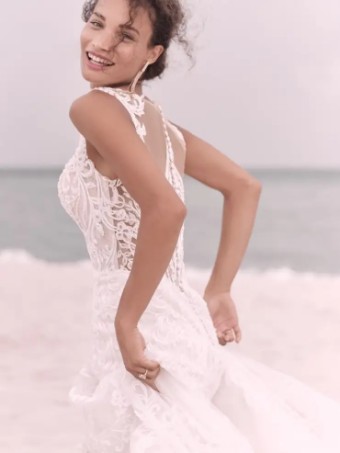 Sottero and Midgley 136196 #4 Ivory/Nude/Silver thumbnail