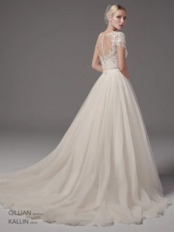 Sottero and Midgley 128314 Jacket #1 default Ivory/Nude/Silver thumbnail