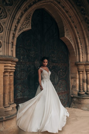 Disney Fairy Tale Weddings Collection 137008 #3 Ivory/Champagne/Nude thumbnail