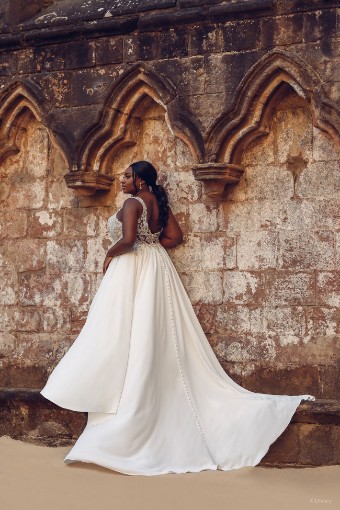 Disney Fairy Tale Weddings Collection 137008 #7 Ivory/Champagne/Nude thumbnail