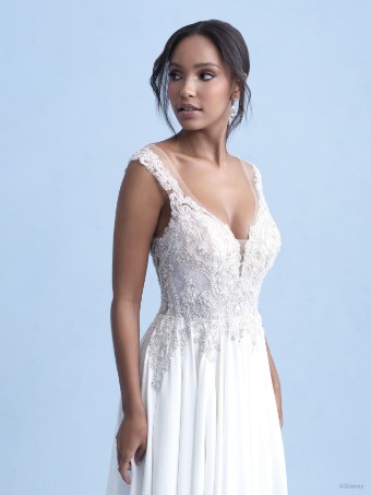 Disney Fairy Tale Weddings Collection 137008 #10 Ivory/Champagne/Nude thumbnail