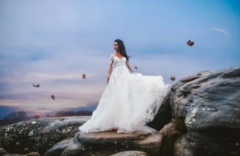 Disney Fairy Tale Weddings Collection 137009 #1 Desert/Ivory/Champagne/Nude thumbnail