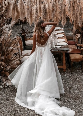 Abella 136110 Overskirt #1 Ivory/Nude thumbnail