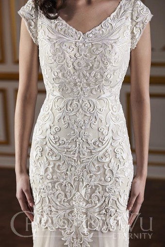 House of Wu 133159 #2 Ivory/Light Gold thumbnail