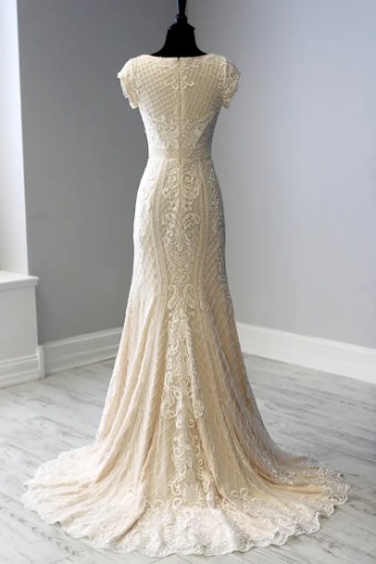 House of Wu 132225 #1 Ivory/Pale Blush thumbnail