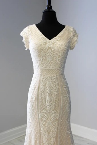 House of Wu 132225 #0 default Ivory/Pale Blush thumbnail