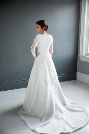 Modest Bridal Collection 136253 #1 Gold/Ivory thumbnail