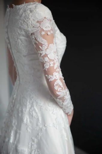 Modest Bridal Collection 136253 #17 Gold/Ivory thumbnail