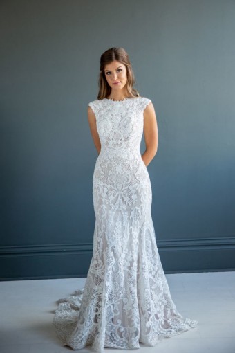 Modest Bridal Collection 136256 #0 default Ivory/Nude thumbnail
