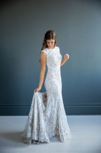 Modest Bridal Collection 136256 #7 Ivory/Nude thumbnail