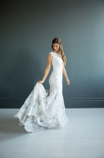 Modest Bridal Collection 136256 #14 Ivory/Nude thumbnail