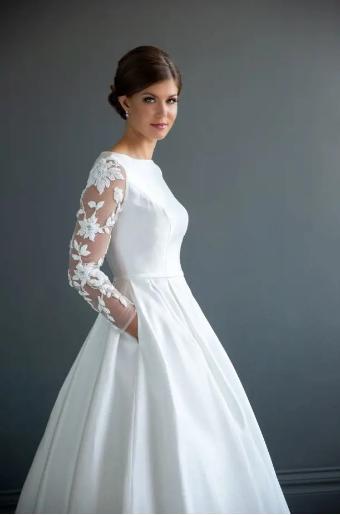 Modest Bridal Collection 136259 #39 Ivory thumbnail