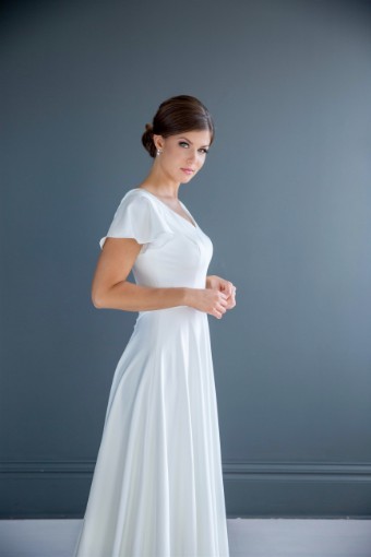 Modest Bridal Collection 136247 #12 thumbnail
