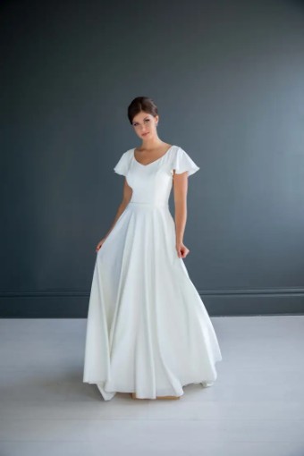 Modest Bridal Collection 136247 #14 thumbnail