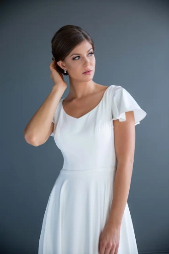 Modest Bridal Collection 136247 #22 thumbnail