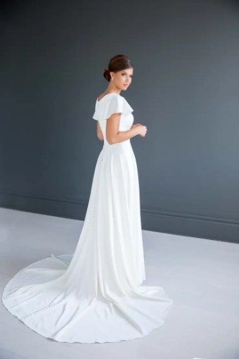 Modest Bridal Collection 136247 #20 Ivory thumbnail