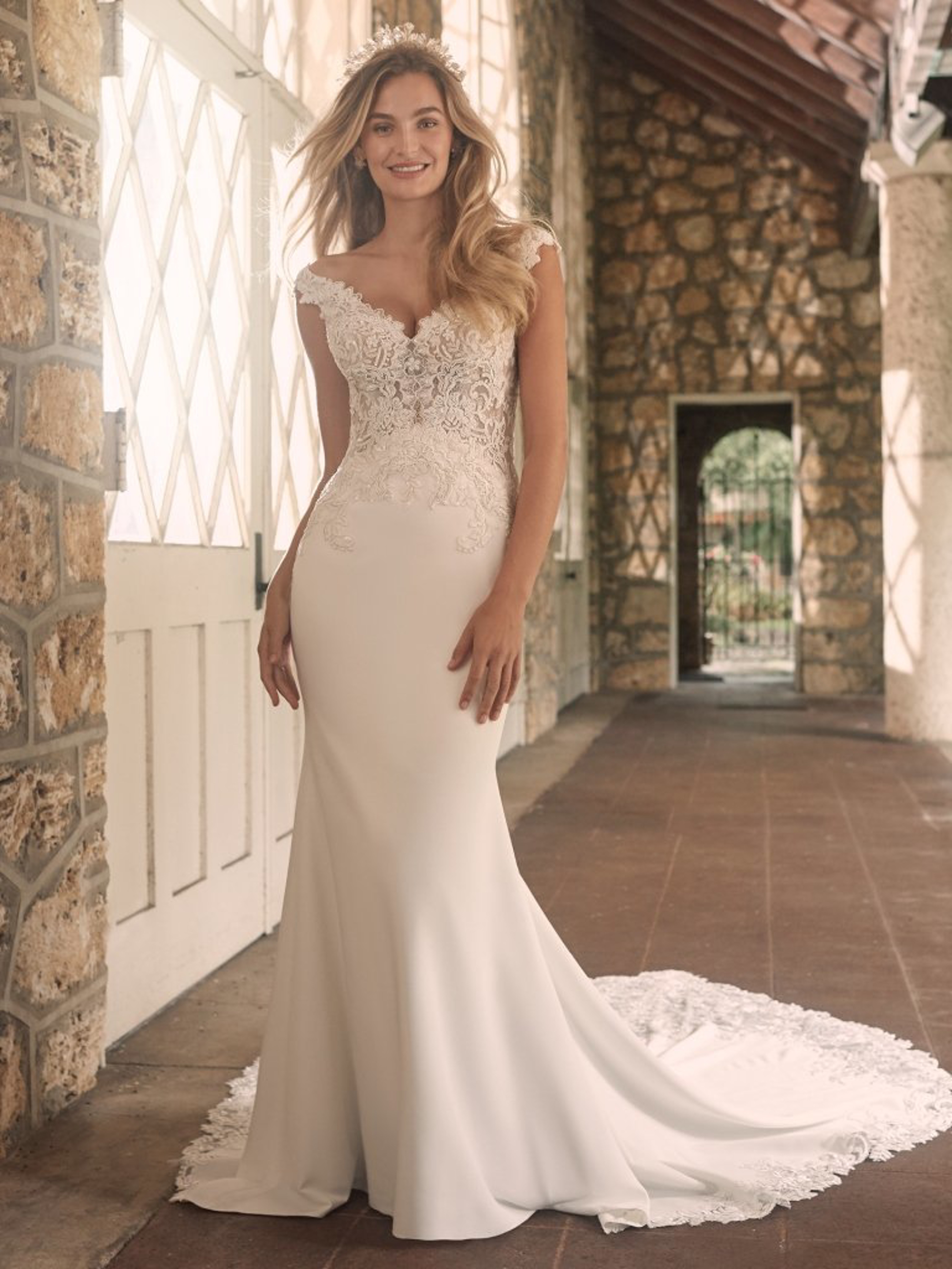 Pewter Wedding Gown