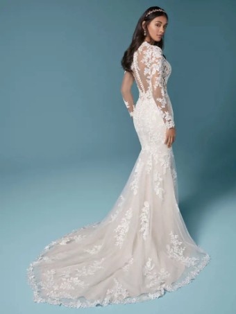 Maggie Sottero 135136 #9 Iv/Misty Mauve (Nude Illusion) thumbnail