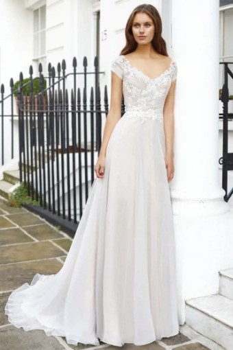 Adore by Justin Alexander 135512 #4 Champagne/Ivory/Nude thumbnail