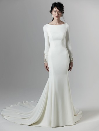 Sottero and Midgley 133147 #0 default Ivory/Pewter Accent thumbnail