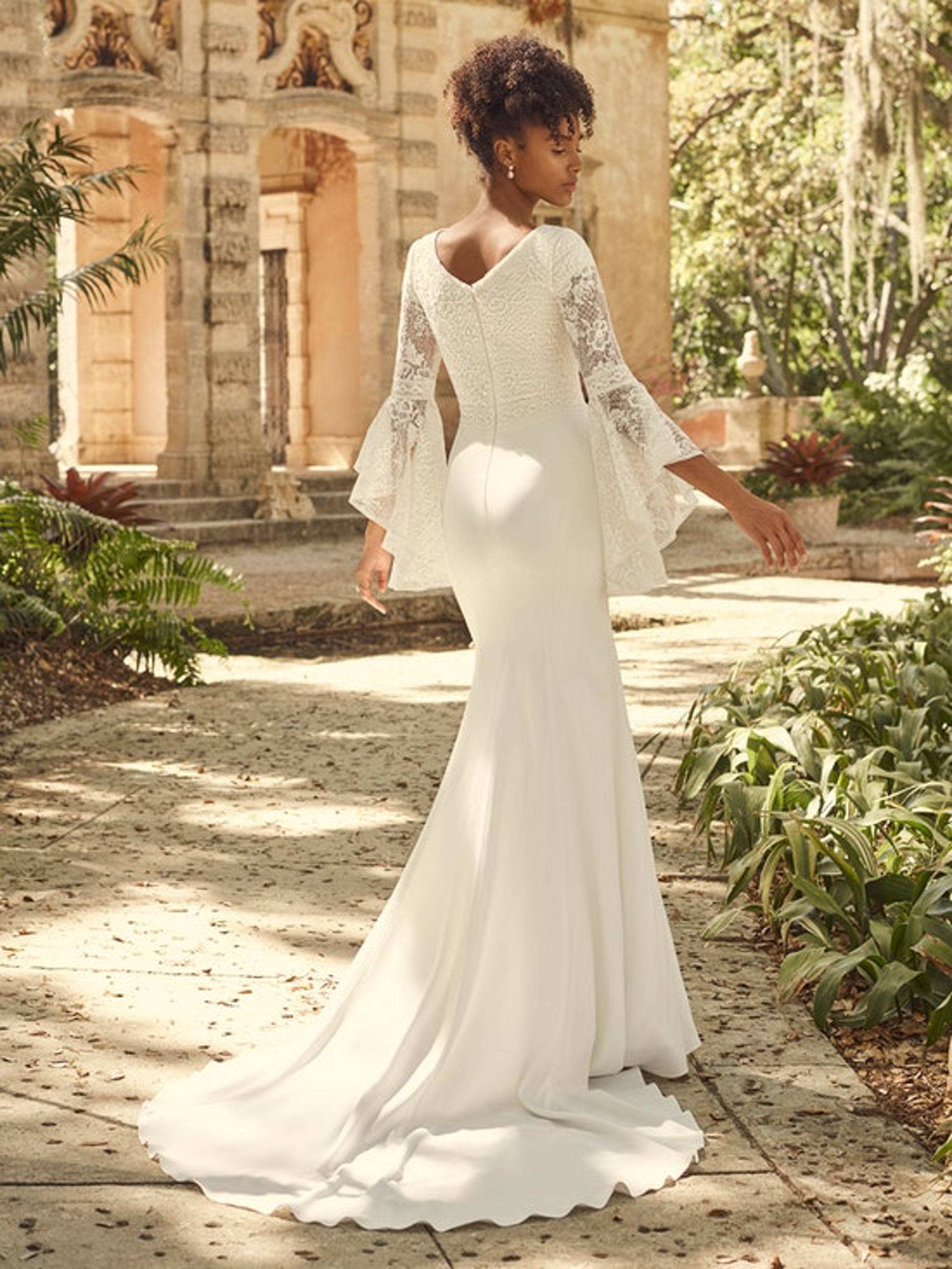 Maggie's bridal top & formal