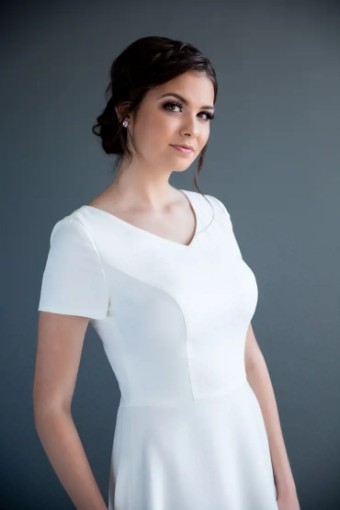 Modest Bridal Collection 136276 #12 thumbnail
