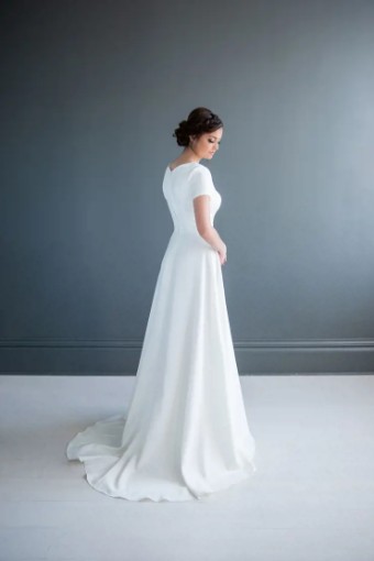 Modest Bridal Collection 136276 #16 thumbnail