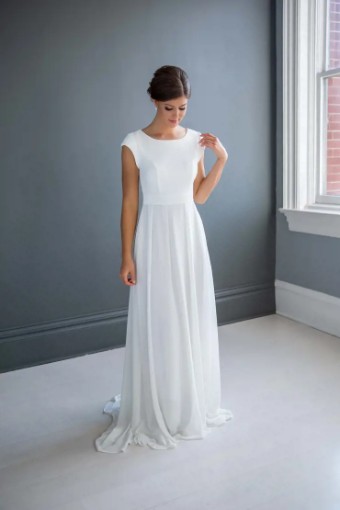 Modest Bridal Collection 136275 #6 Ivory thumbnail