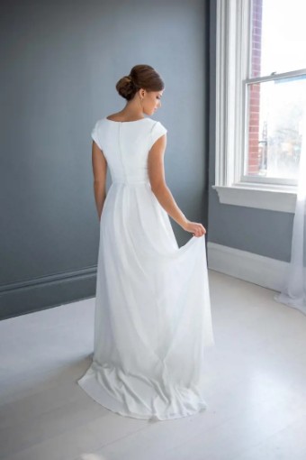 Modest Bridal Collection 136275 #10 Ivory thumbnail