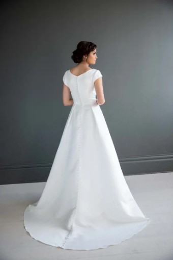 Modest Bridal Collection 136274 #2 Ivory thumbnail