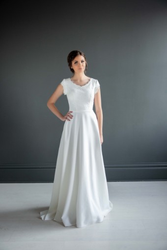 Modest Bridal Collection 136272 #5 thumbnail