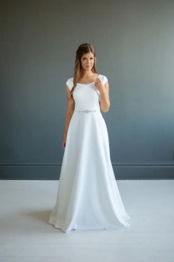 Modest Bridal Collection 136271 #5 Ivory thumbnail