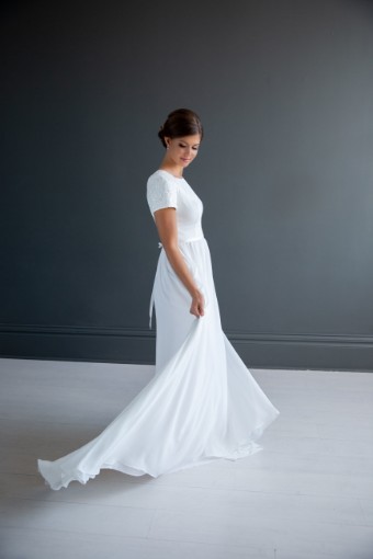 Modest Bridal Collection 136277 #5 Ivory thumbnail