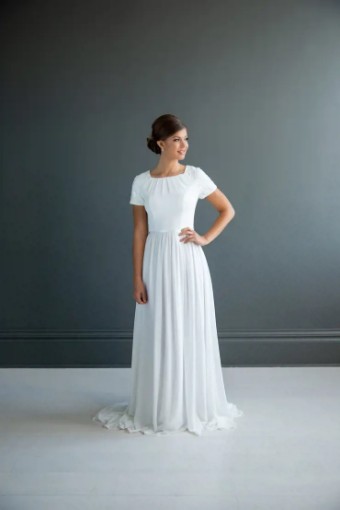 Modest Bridal Collection 136277 #9 Ivory thumbnail