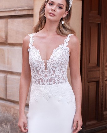 Adore by Justin Alexander 137053 #4 Ivory/Nude thumbnail
